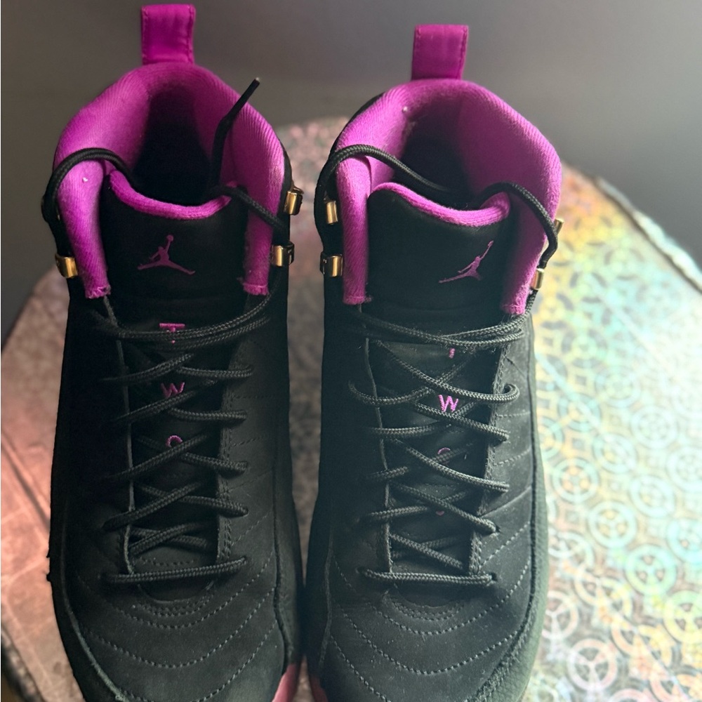 Youth  Black and Purple  Sneakers